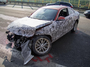 Из-за аварии прототипа "двойки" BMW в Германии перекрыли автобан