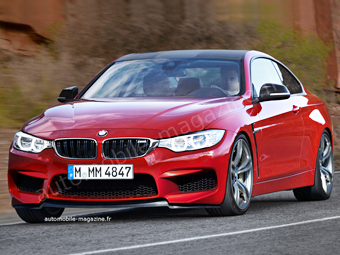 Предполагаемый внешний вид BMW M4. Иллюсатрция с сайта automobile-magazine.fr