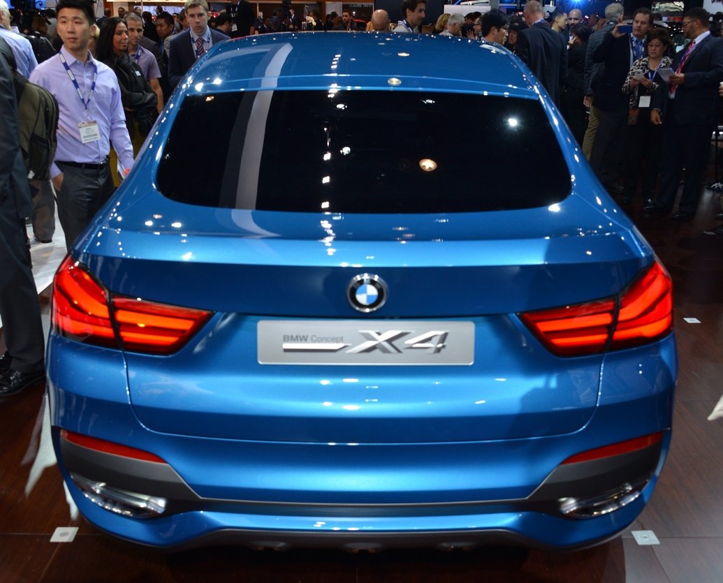 Концепт BMW X4 показан в Лос-Анджелесе