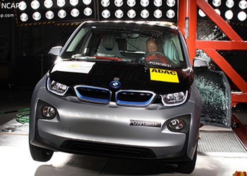 BMW i3 не смог получить 5 звезд на краш-тесте