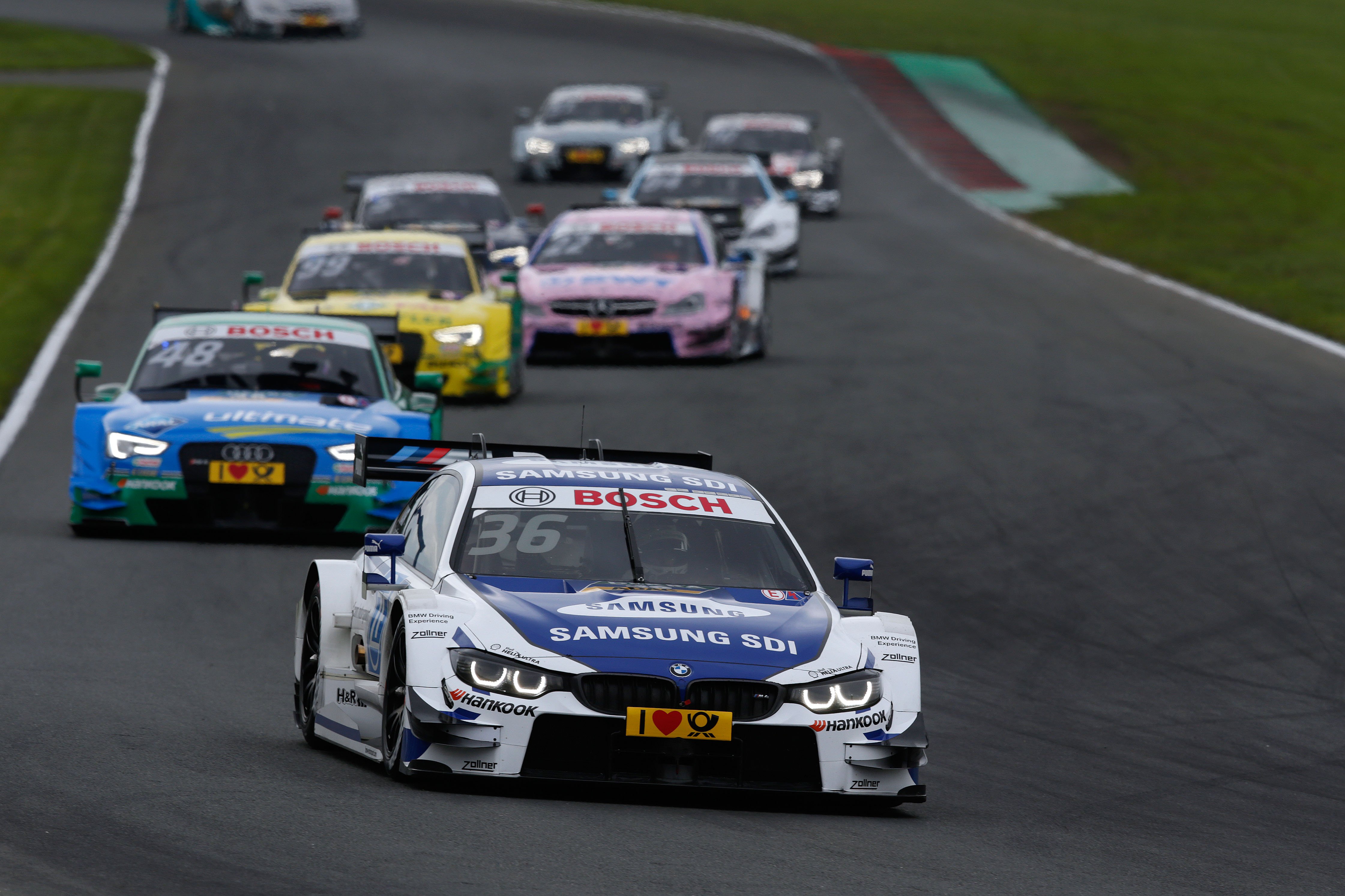 Oschersleben (DE) 13th September 2015. BMW Motorsport, Race 14, Maxime Martin (BE) SAMSUNG BMW M4 DTM. This image is copyright free for editorial use © BMW AG (09/2015).